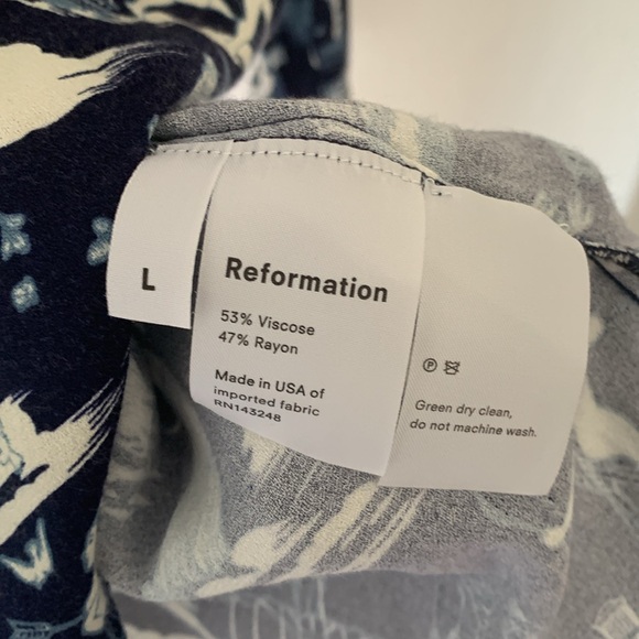 Reformation Delphi Corinne top - Picture 3 of 3